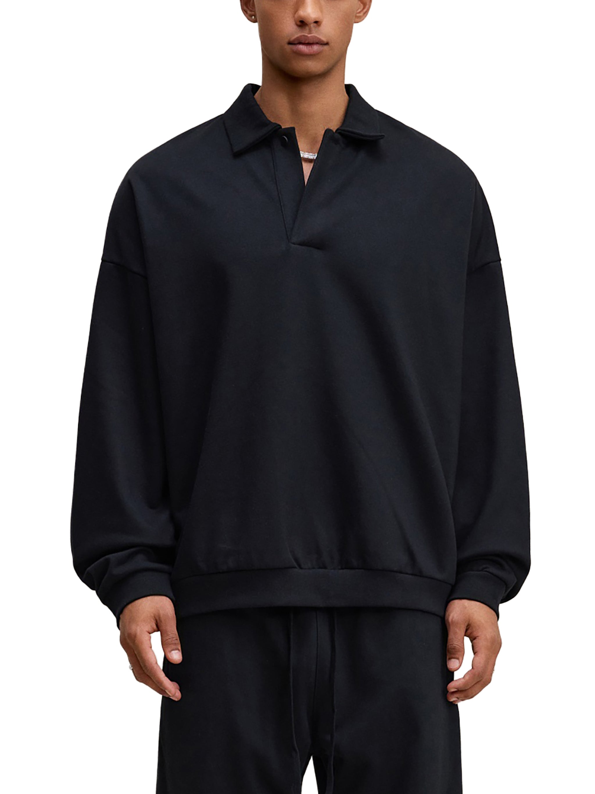 Heavyweight Polo Sweatshirt
