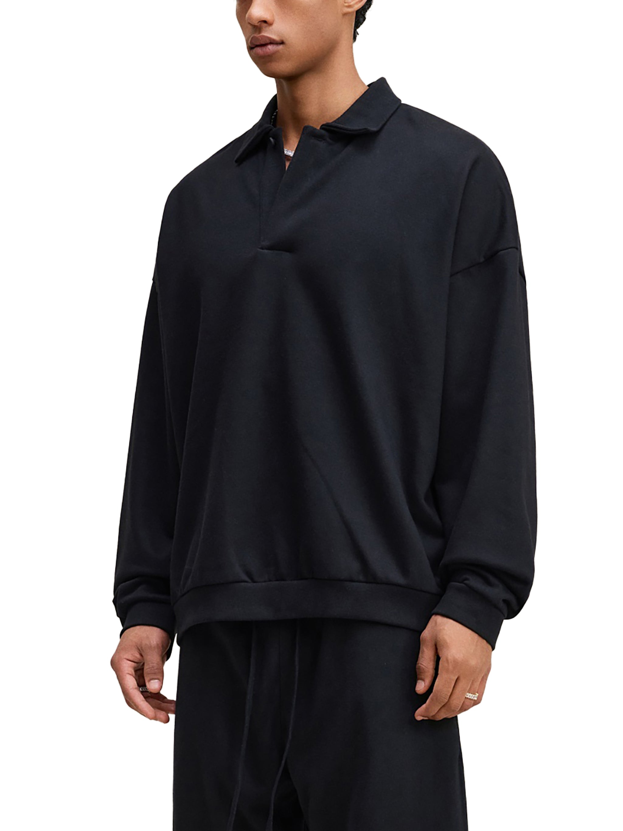 Heavyweight Polo Sweatshirt